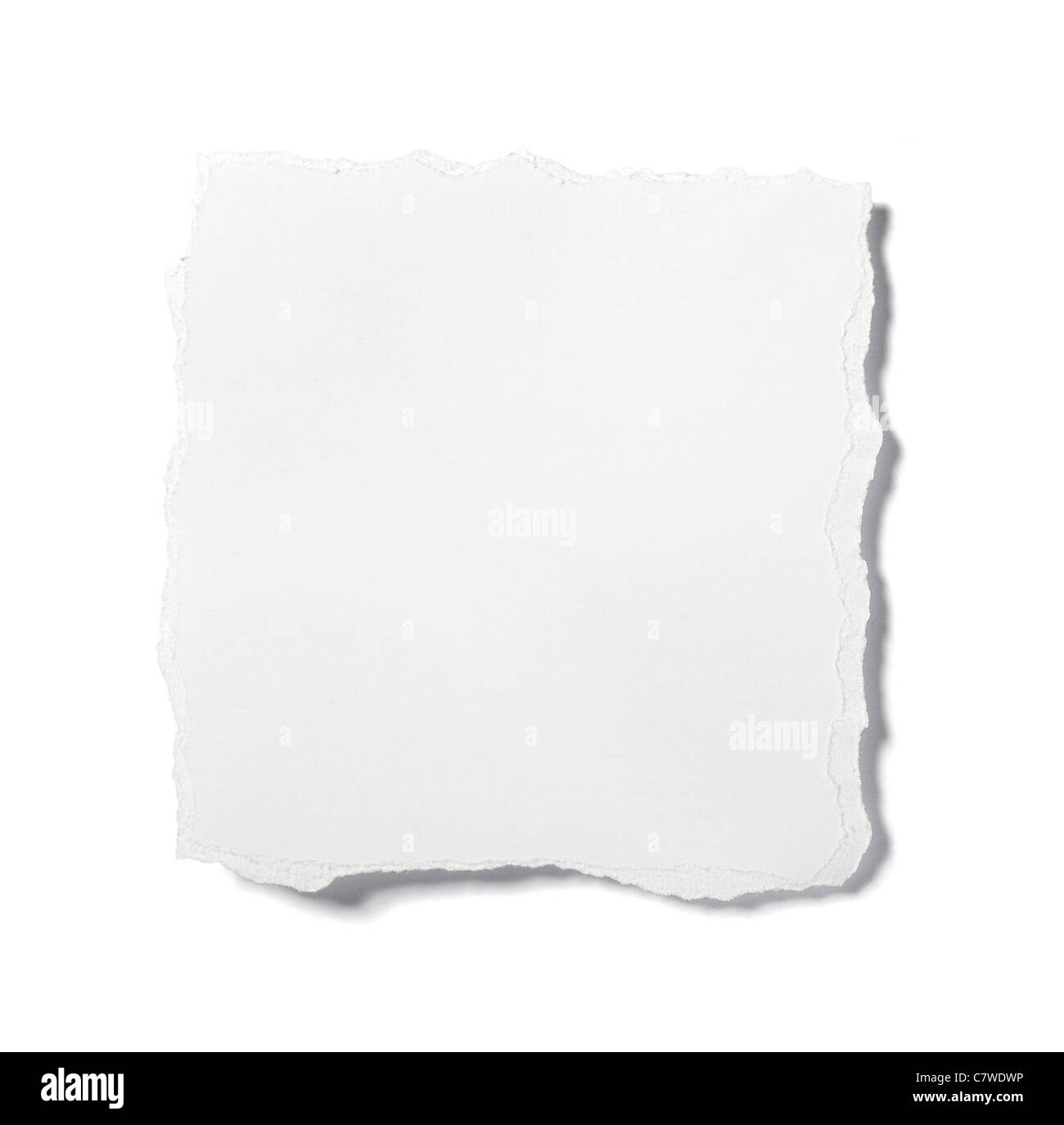 pieces of ripped note paper Stock Photo Alamy