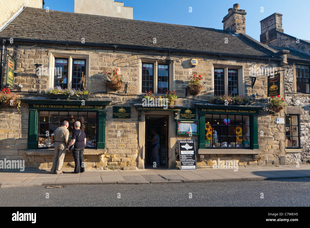 The Old Original Bakewell Pudding Shop, Bakewell, Derbyshire, England