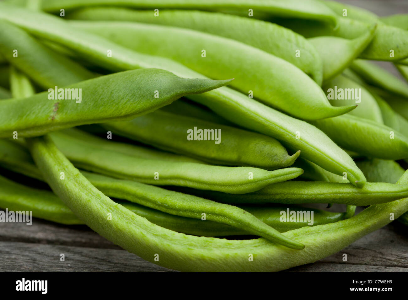 Runner beans hi-res stock photography and images - Alamy