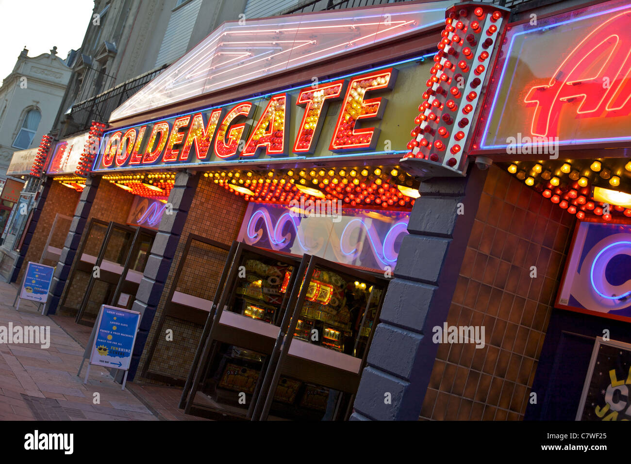 Amusement arcade in Weston Super Mare, England Stock Photo - Alamy