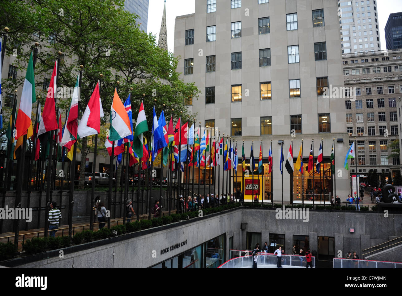 Rockefeller concourse hi-res stock photography and images - Alamy