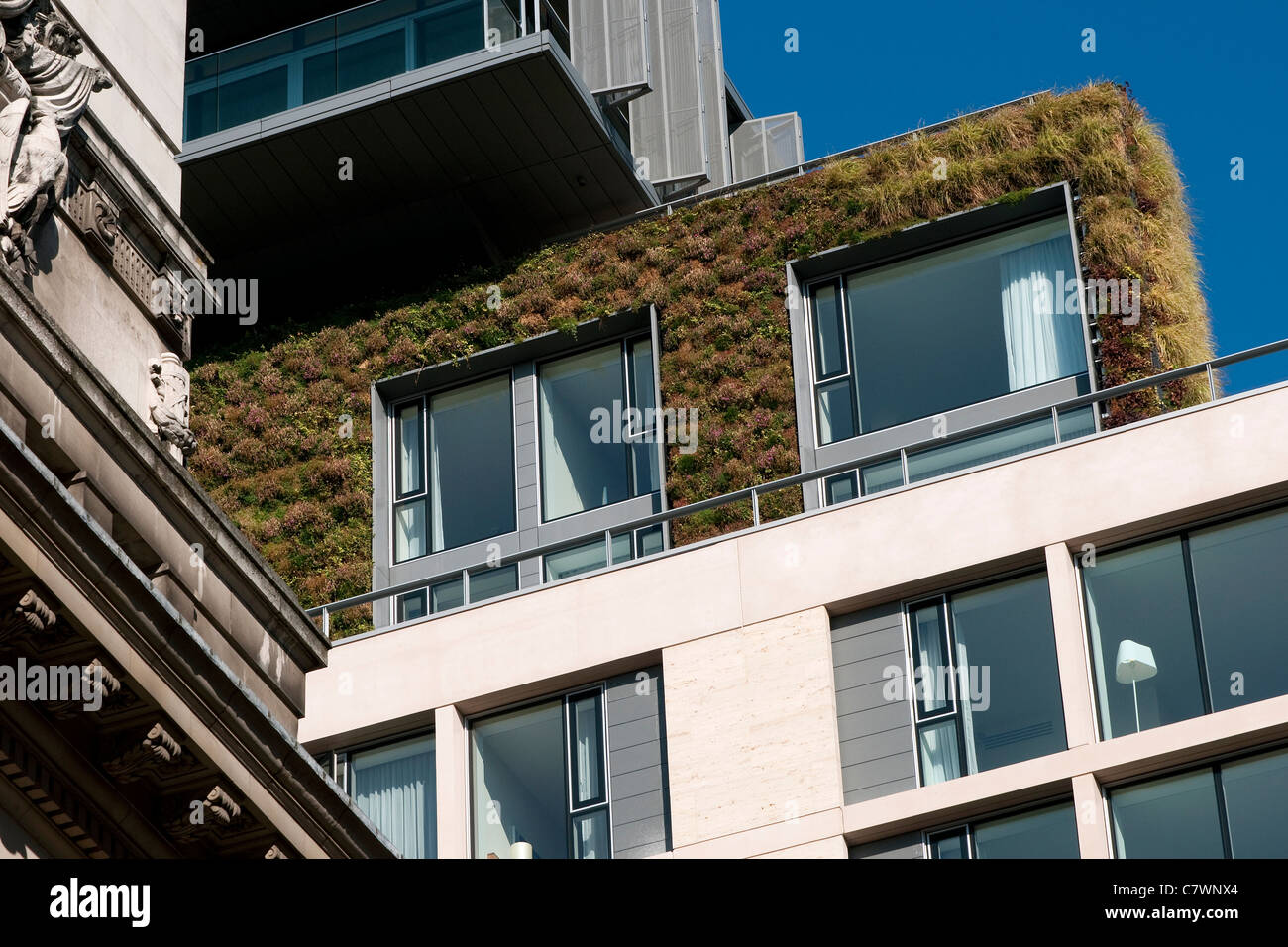 View of Garden wall apartments hi-res stock photography and images - Alamy