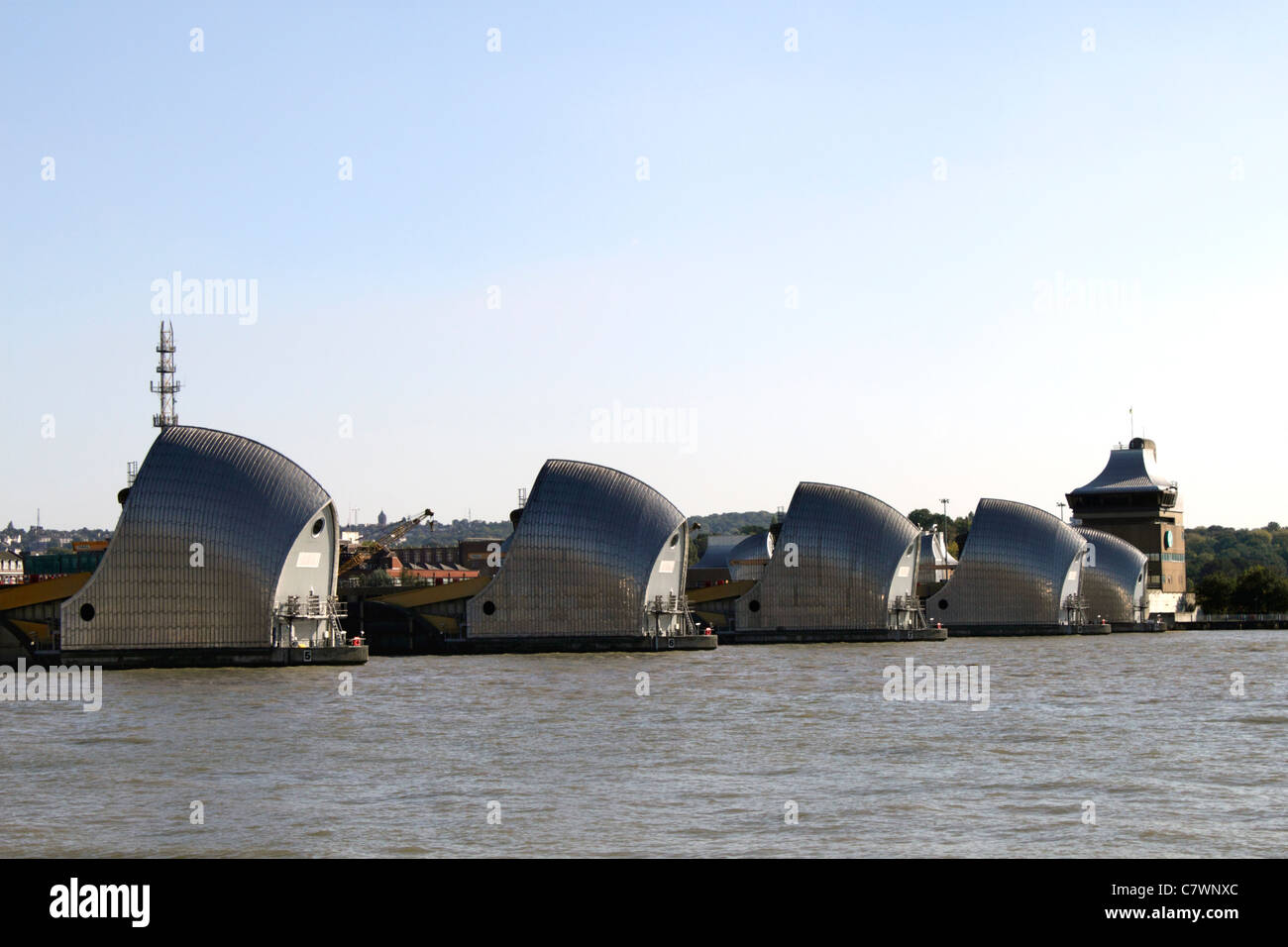 Thames Barrier London Stock Photo
