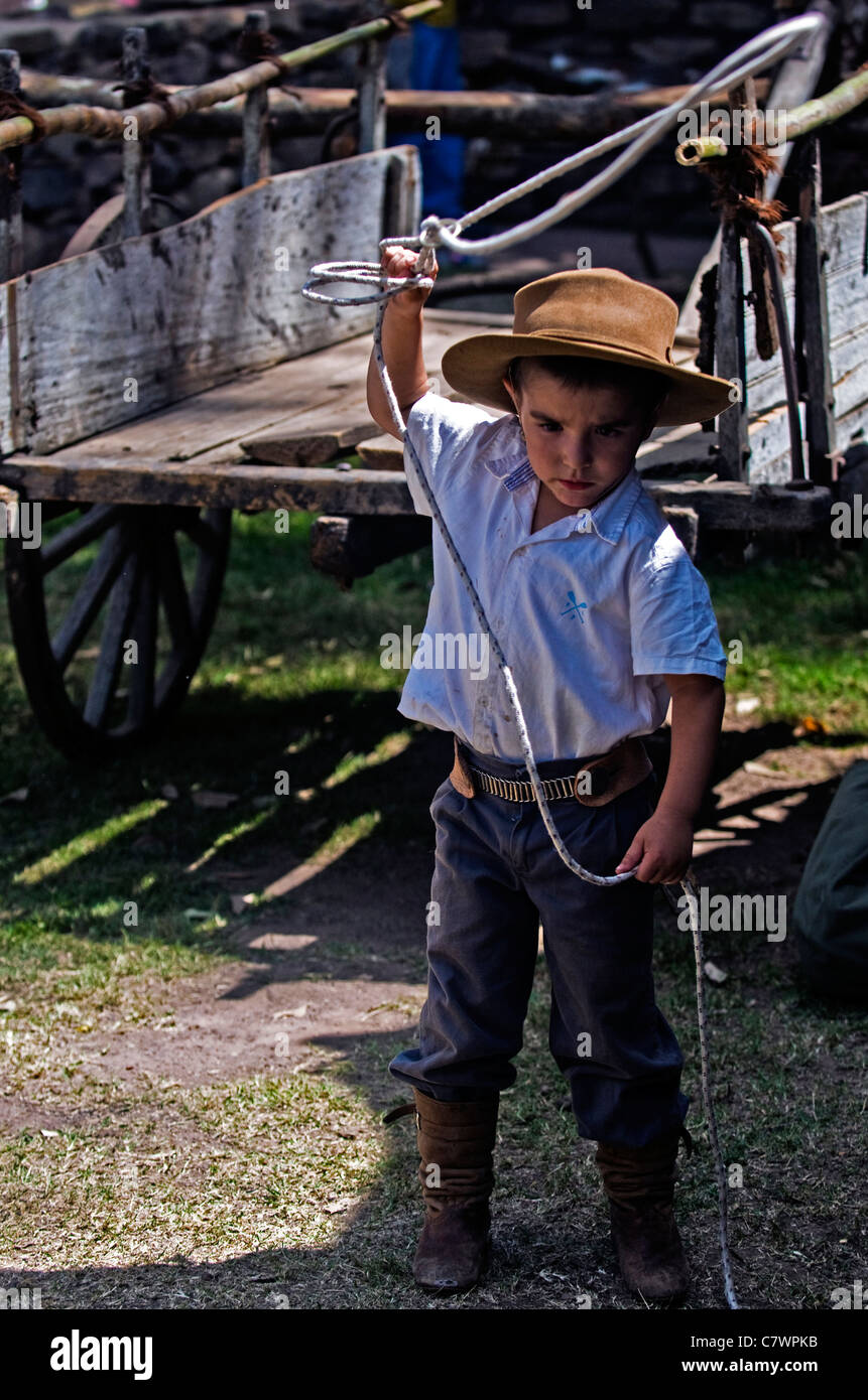 Traditional gaucho child hi res stock photography and images Alamy