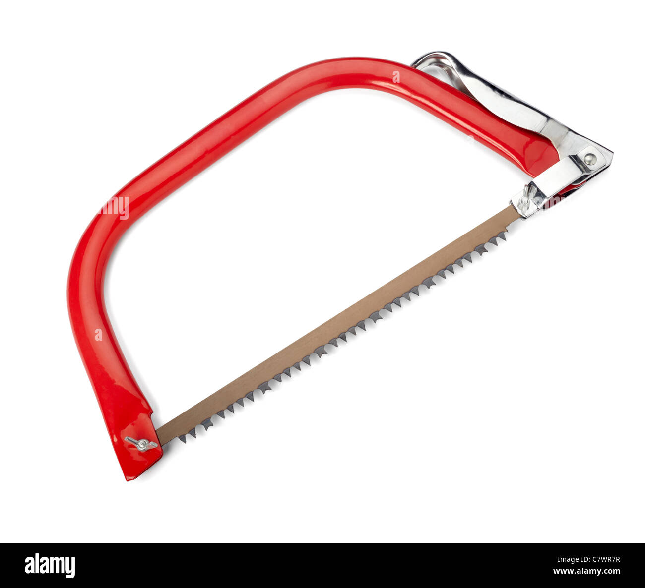 close up of a saw Stock Photo