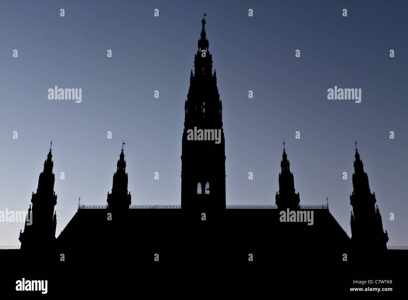 City Hall Silhouette High Resolution Stock Photography and Images - Alamy