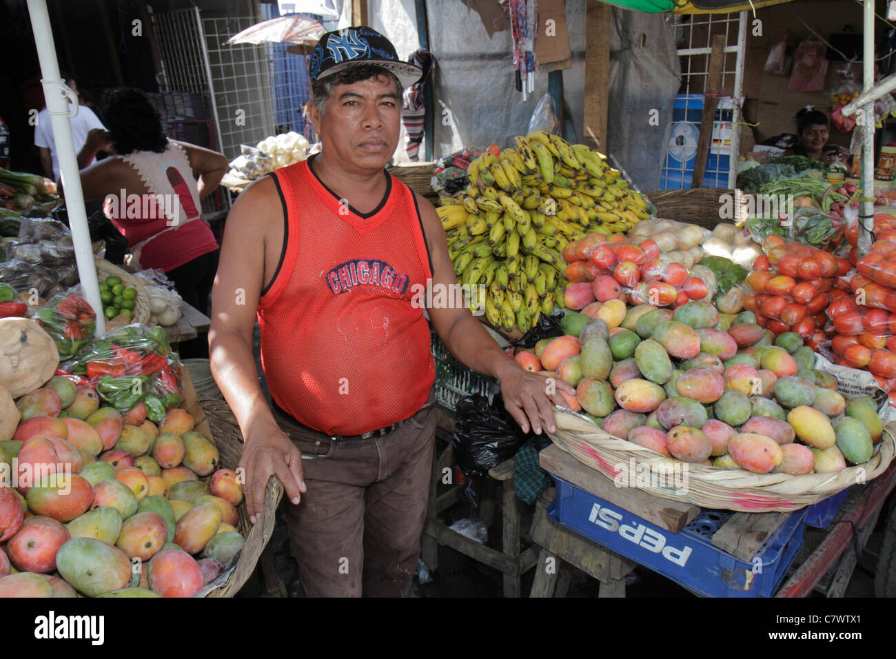 Managua Nicaragua Mercado Oriental flea market marketplace shopping ...