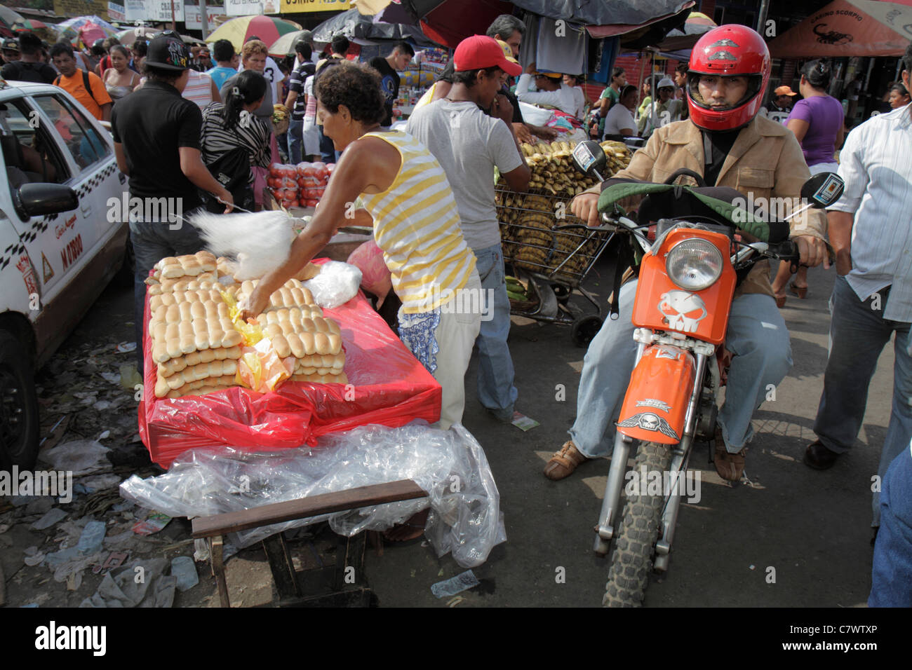 Managua Nicaragua Mercado Oriental flea market marketplace shopping