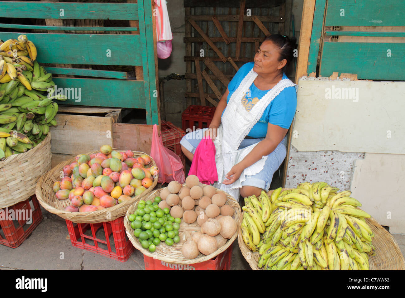 Managua Nicaragua,Mercado Roberto Huembes,Market,shopping shopper shoppers shop shops markets buying selling,retail store stores business businesses,s Stock Photo