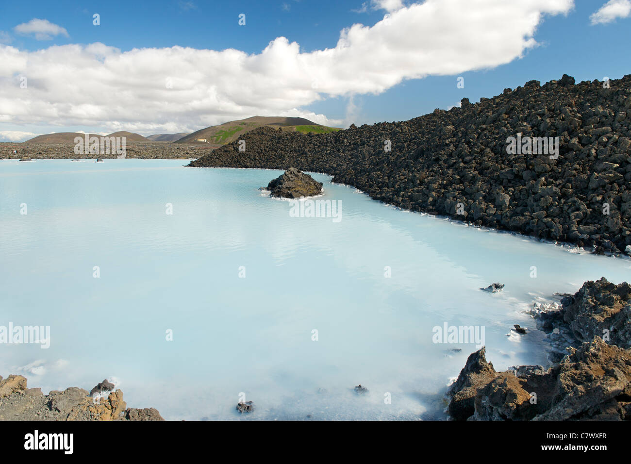 The Blue Lagoon near Reykjavik in Iceland Stock Photo - Alamy