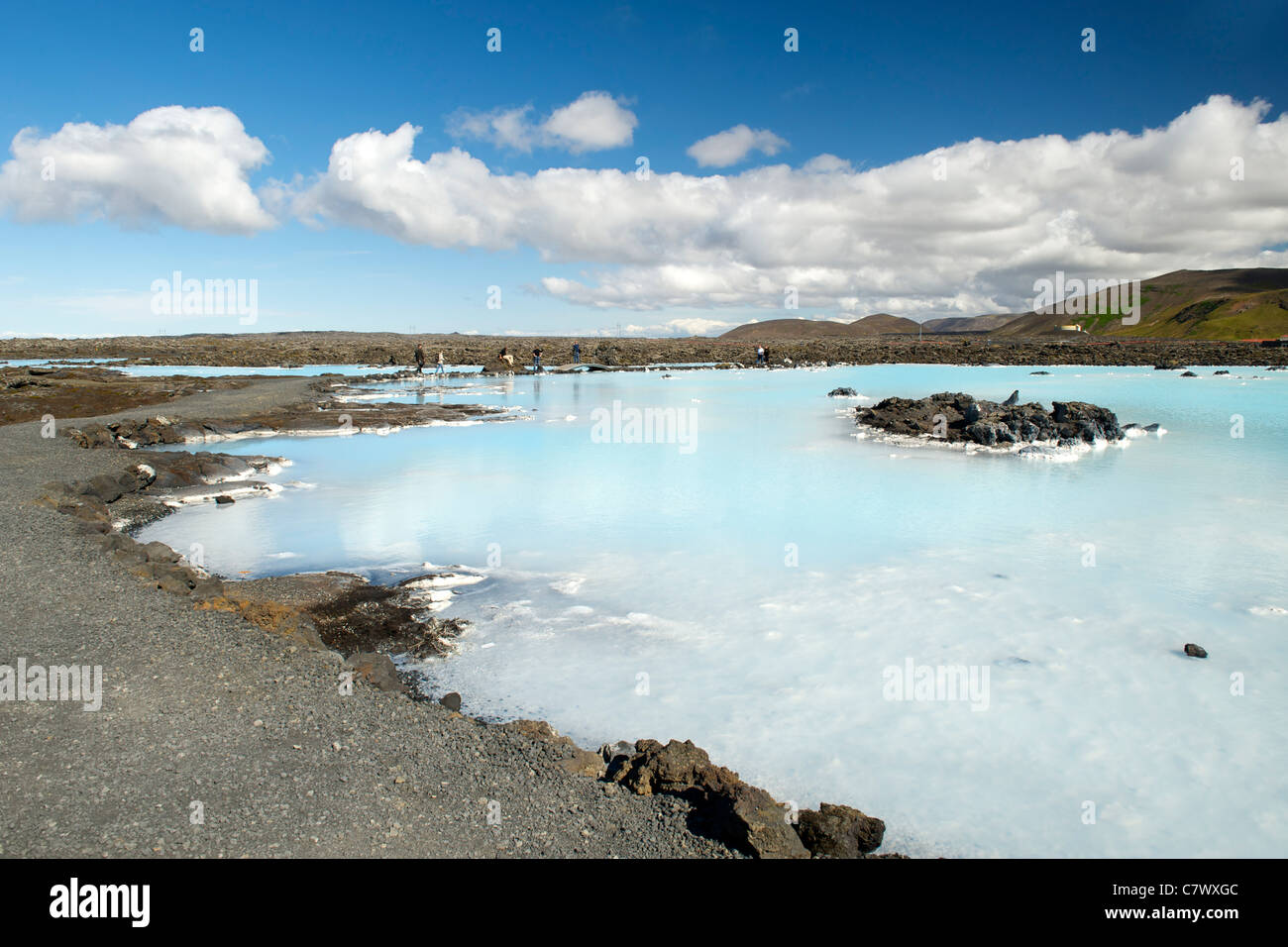 The Blue Lagoon near Reykjavik in Iceland Stock Photo - Alamy