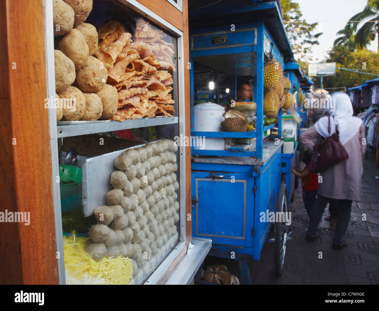 Indonesia food stall hi-res stock photography and images - Alamy