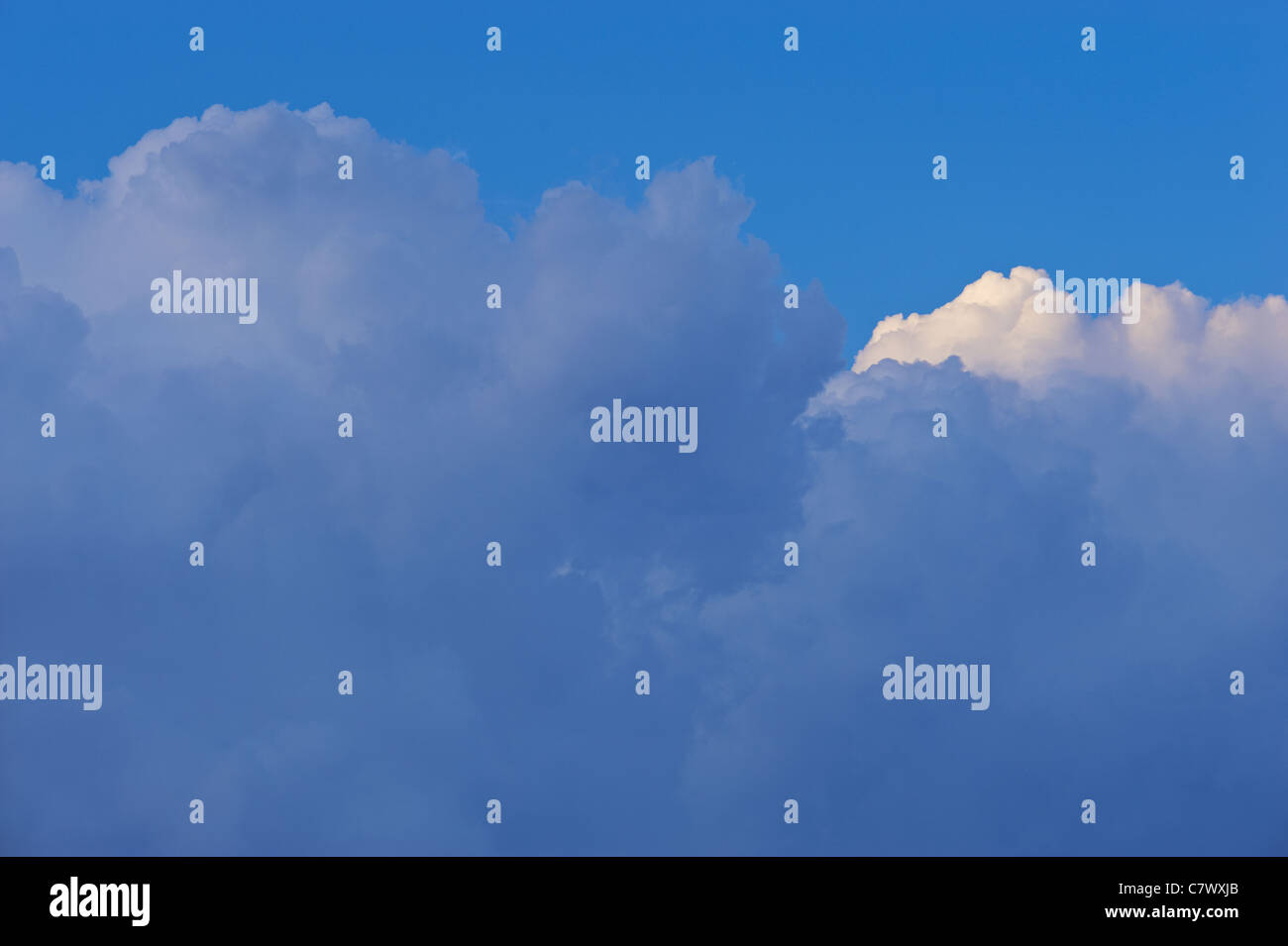 Cumulus cloudscape Stock Photo