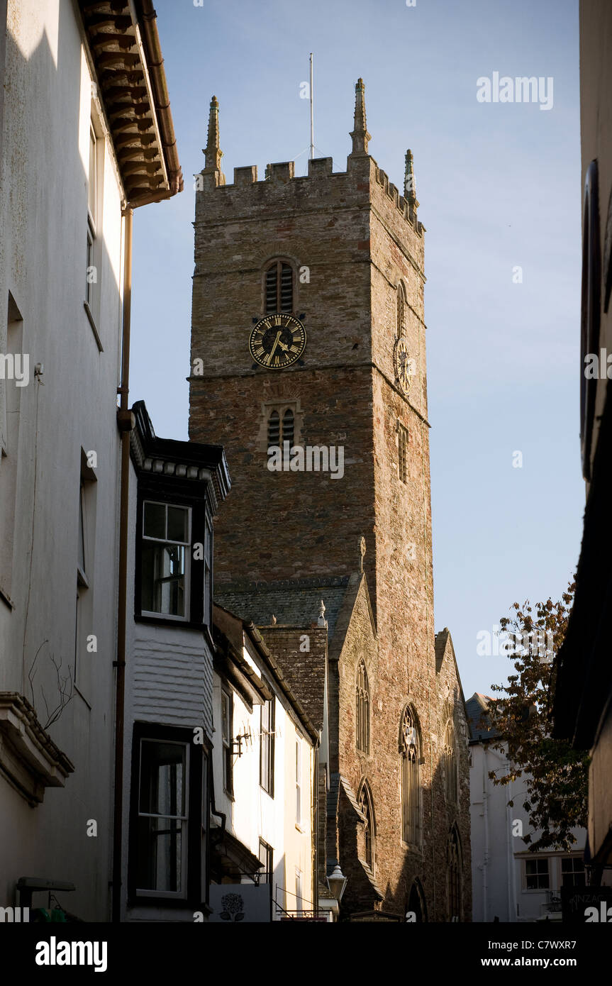 Parish Of Dartmouth St Saviour's Church Dartmouth, town centre, scenic