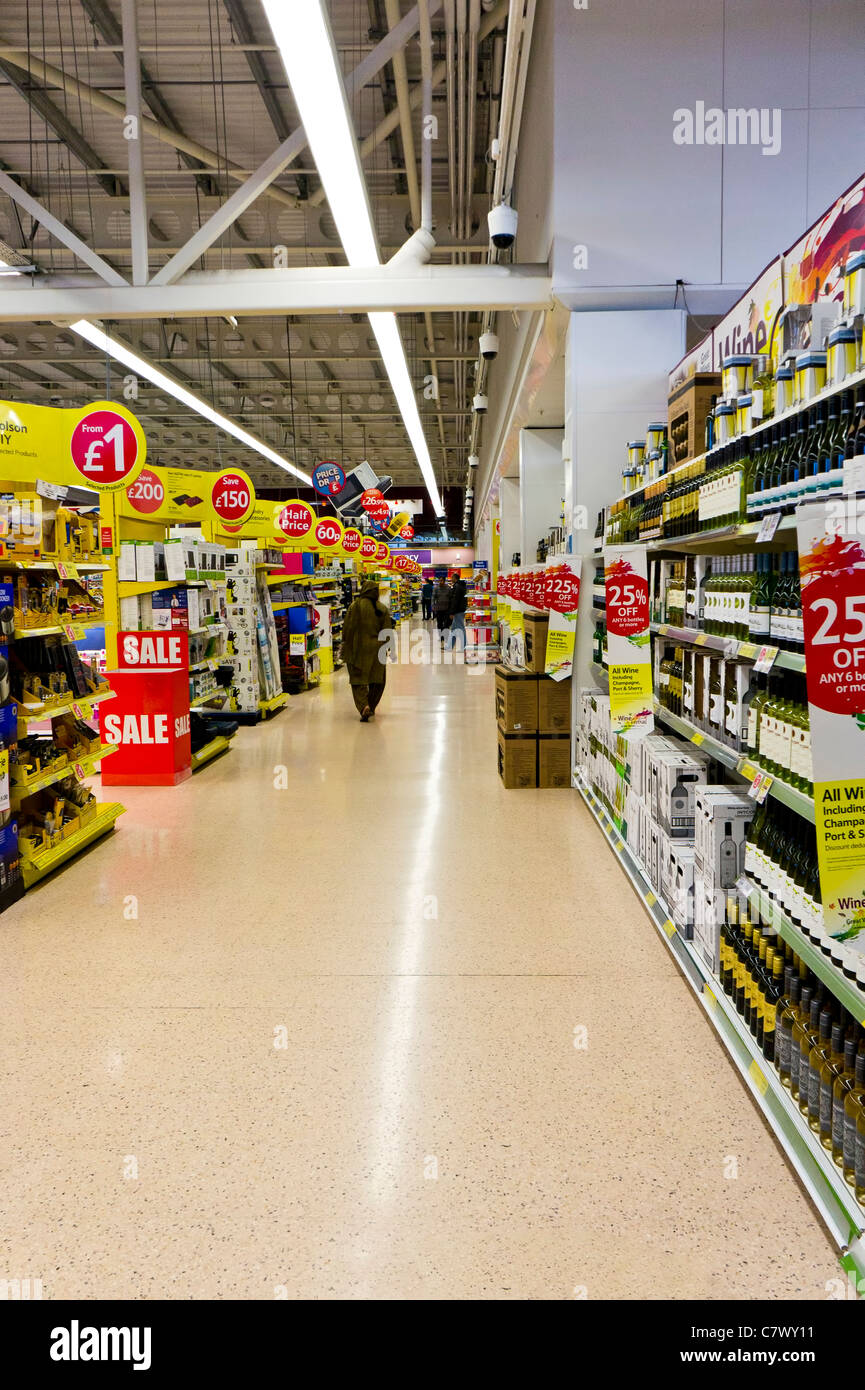 Tesco Supermarket Tescos Stock Photo Alamy