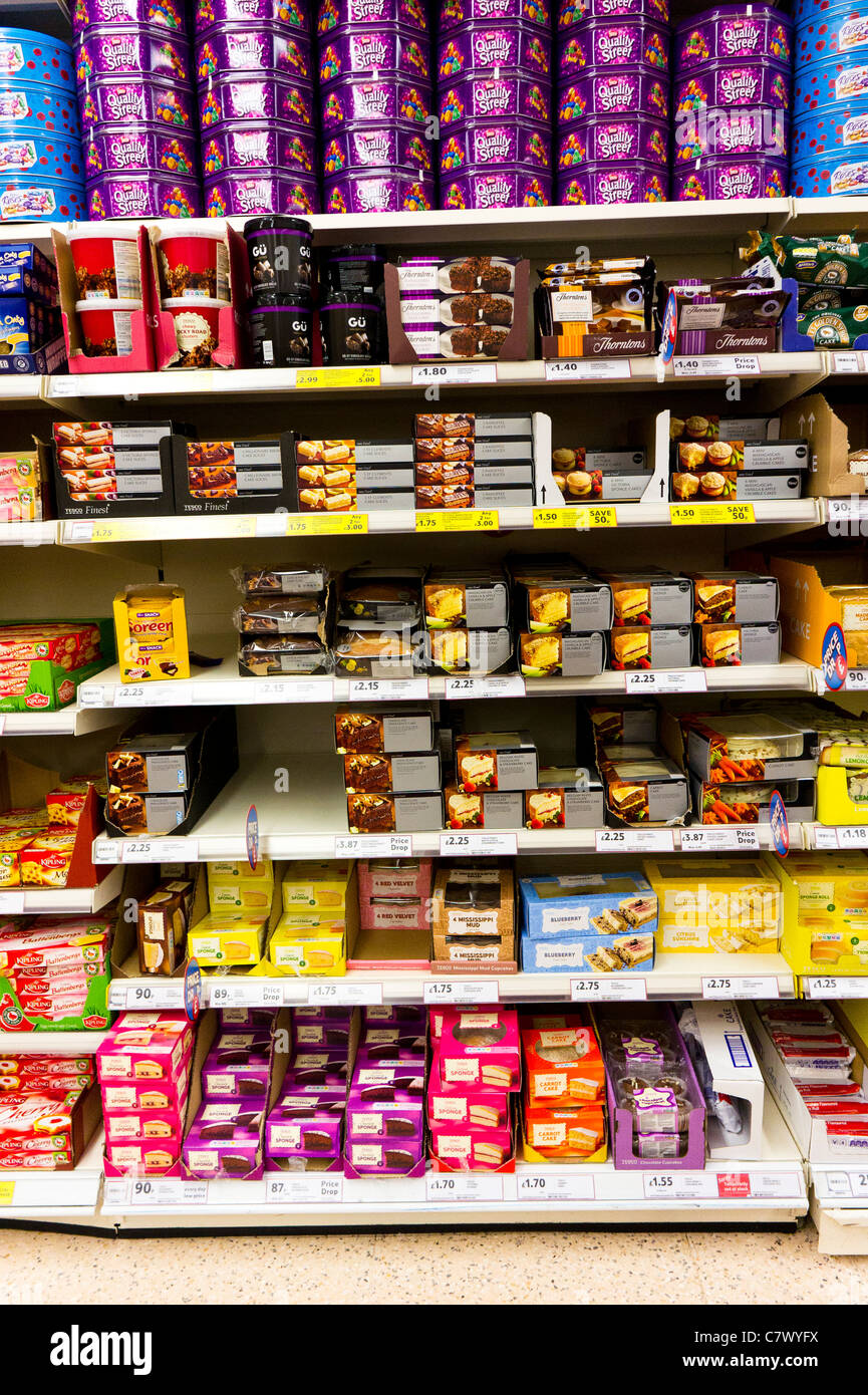 Tesco supermarket Stock Photo Alamy
