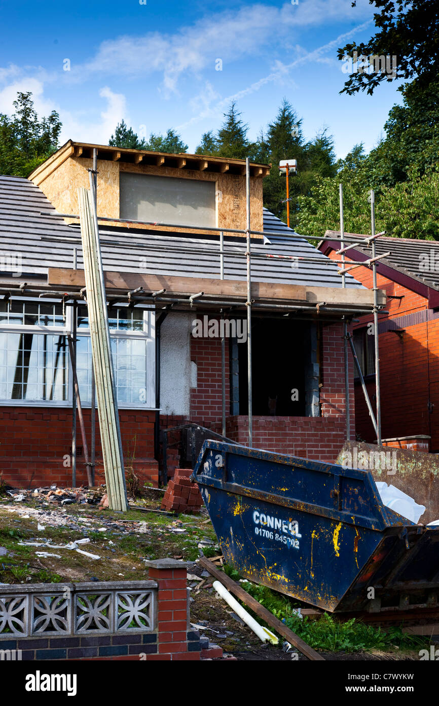 Dormer On Front Of House No Planning Permission Stock Photo
