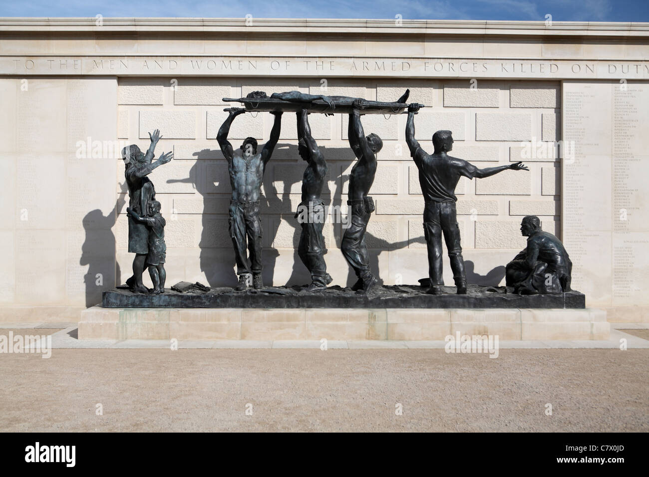 National memorial Arboretum UK Stock Photo - Alamy