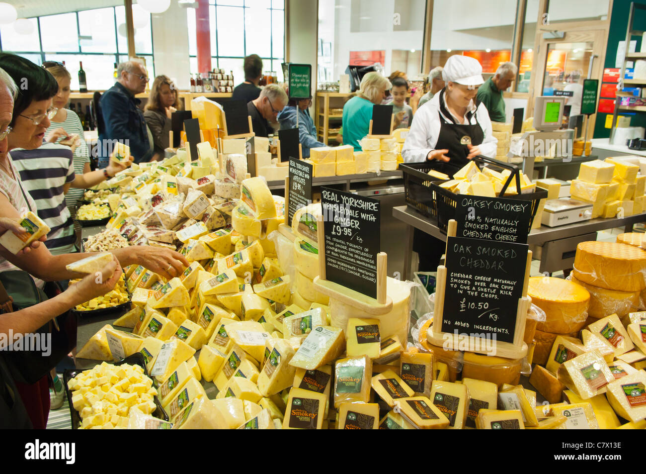 Wensleydale creamery hires stock photography and images Alamy