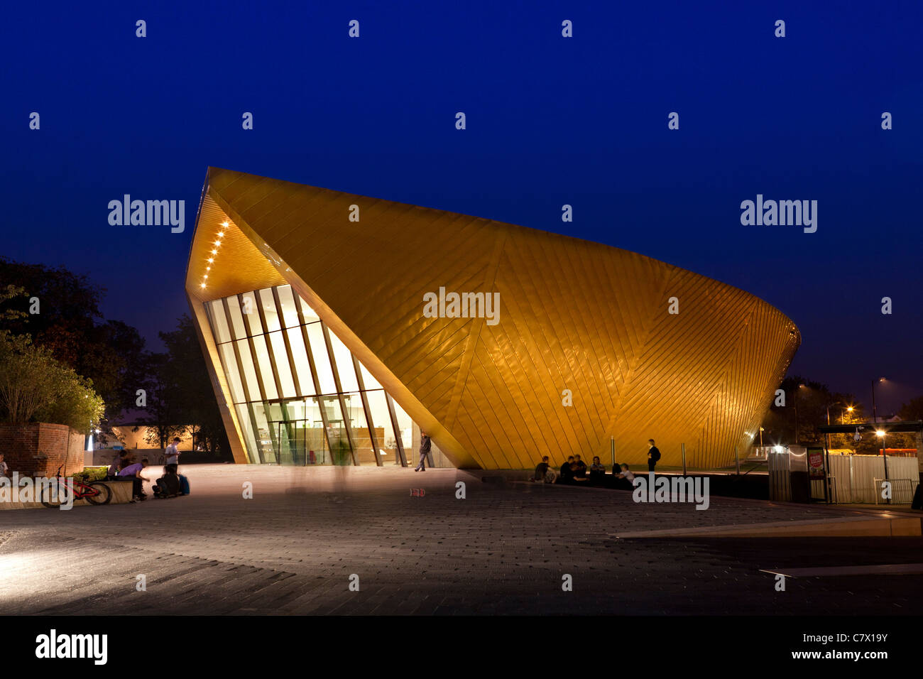 Firstsite, the new arts centre in Colchester.firstsite is a contemporary visual arts organisation based in Colchester Stock Photo