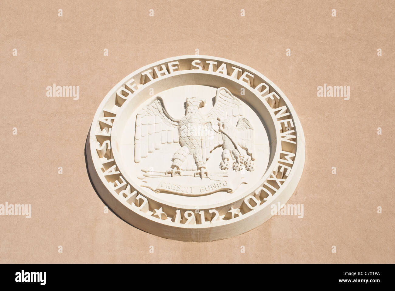 The great seal of the state of new mexico hi-res stock photography and