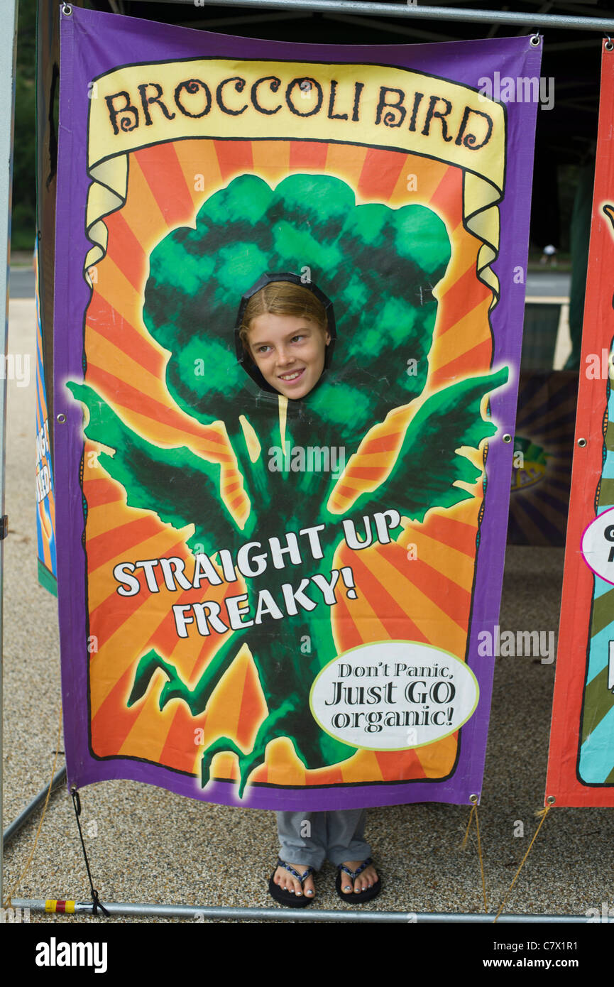 Activists demand genetically modified organisms labeling of food. Stock Photo