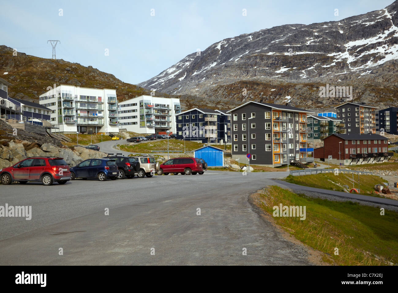 Qinngorput, Nuuk, Greenland Stock Photo Alamy