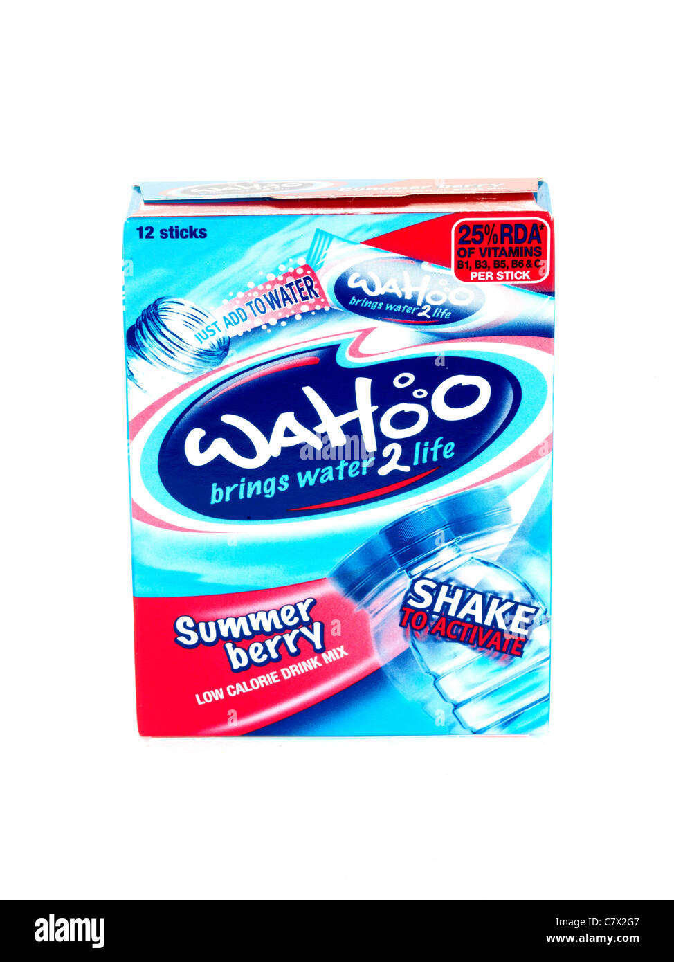 Wahoo Summer Berry Drink Mix Stock Photo Alamy