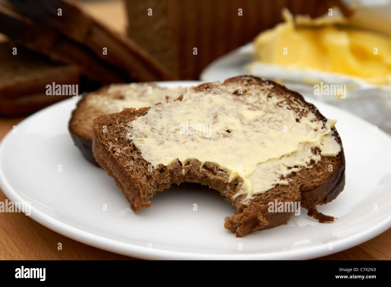 veda bread loaf a malted bread sold in northern ireland Stock Photo Alamy