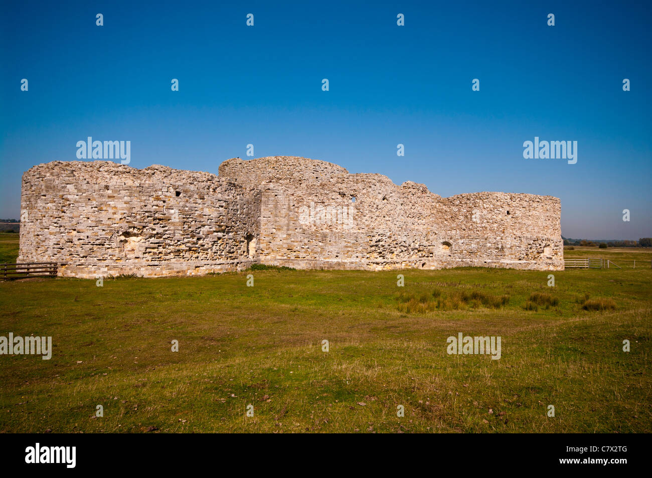 Camber Castle East Sussex England uk Henrician castles Stock Photo