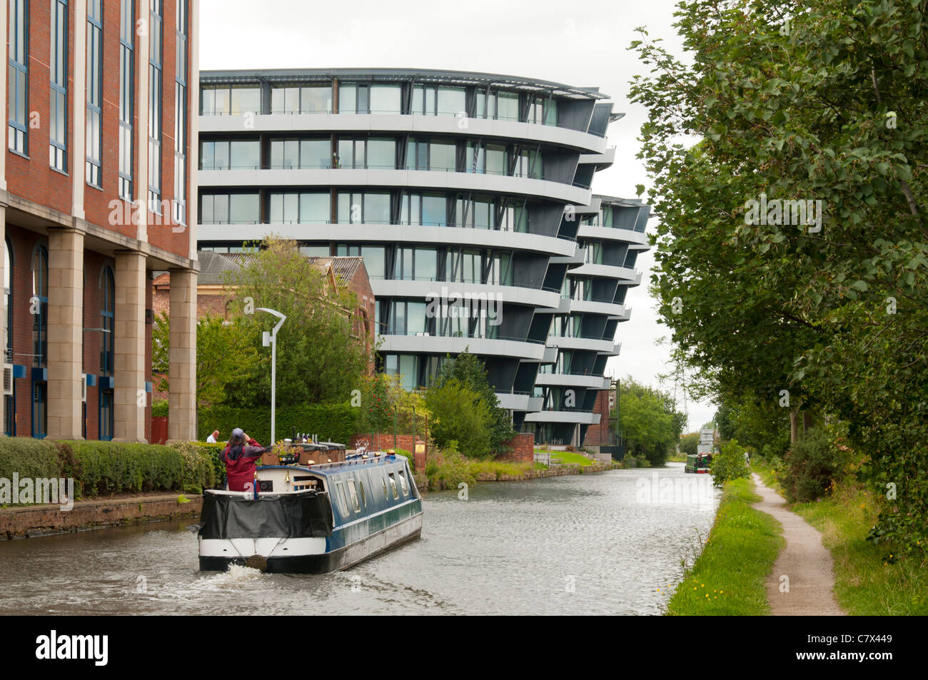 The Budenberg HAUS Projekte apartments at Altrincham, near Manchester, England, UK. Urban Splash