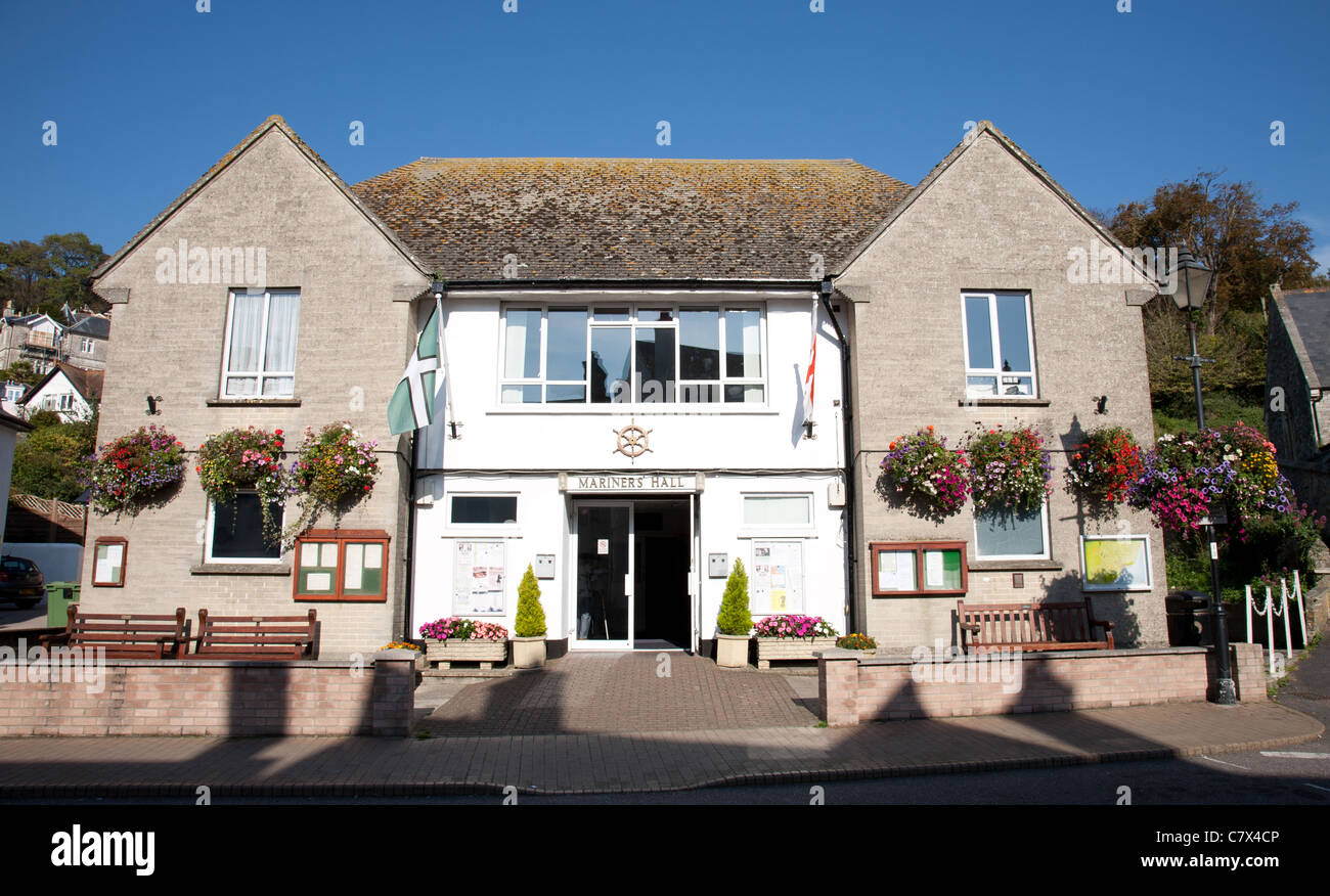 Mariners Hall in the village of Beer in Devon Stock Photo Alamy