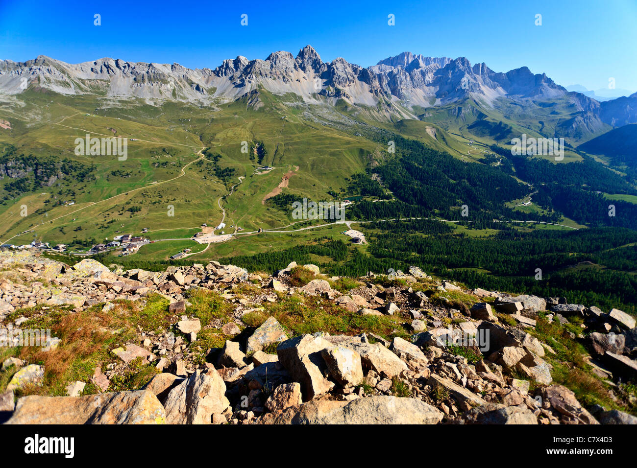 San Pellegrino Moena Prov of Trento Italy Europe Dolomites Stock Photo -  Alamy