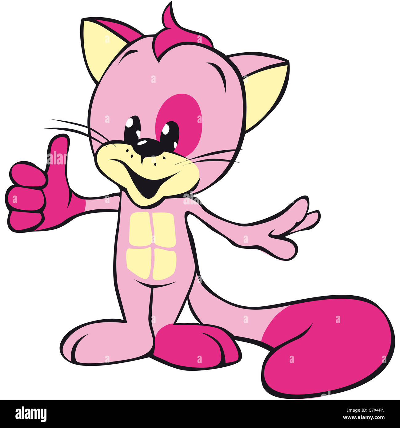 Kitten thumbs up hires stock photography and images Alamy