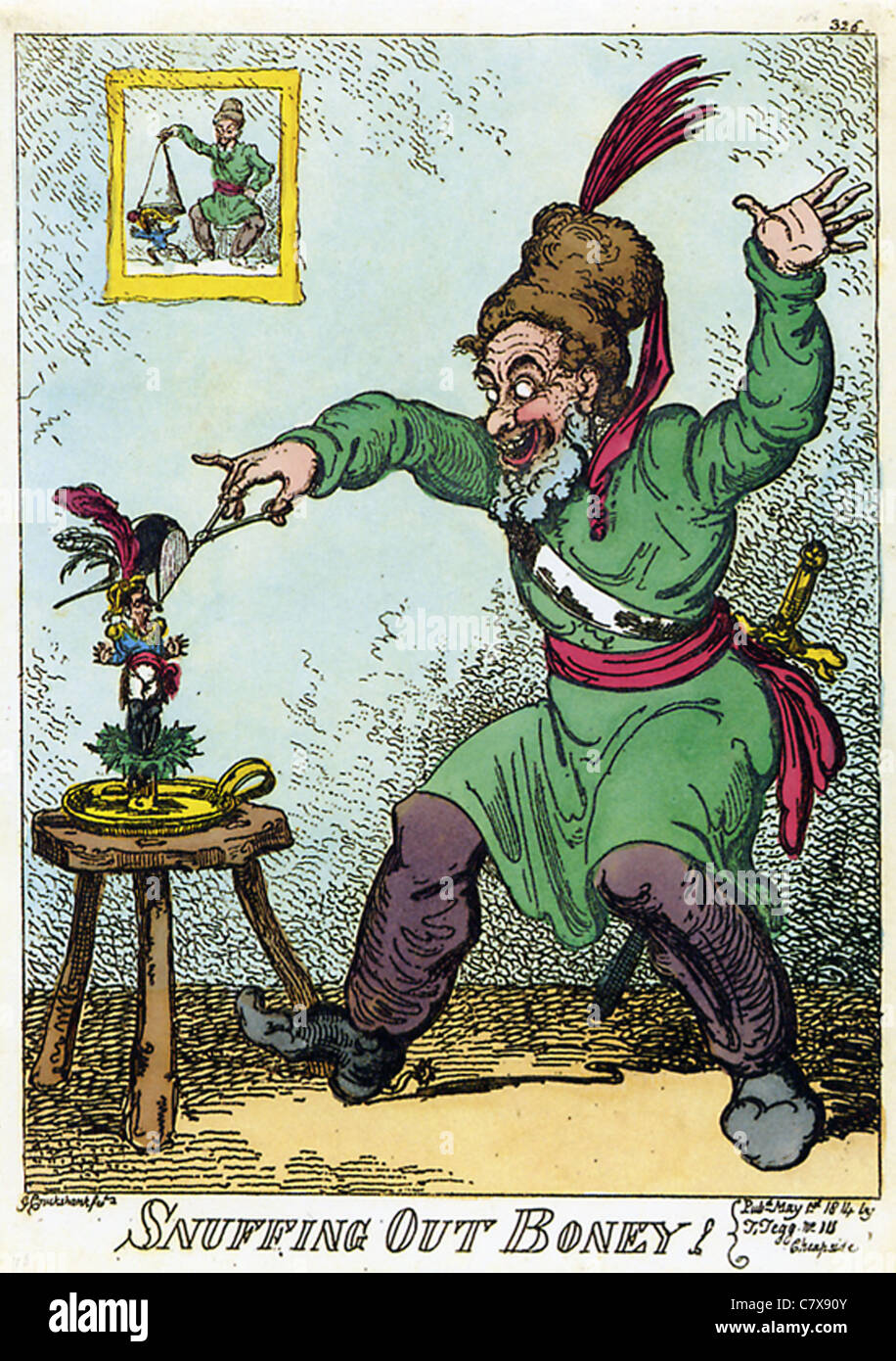 Cruikshank cartoon hi-res stock photography and images - Alamy
