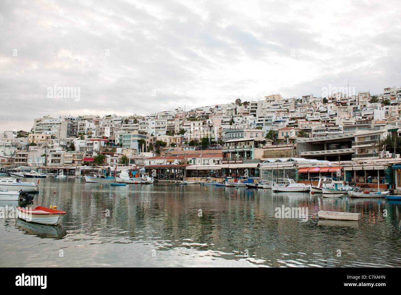 Mikrolimano Port in Piraeus, near Athens, Greece. Stock Photo