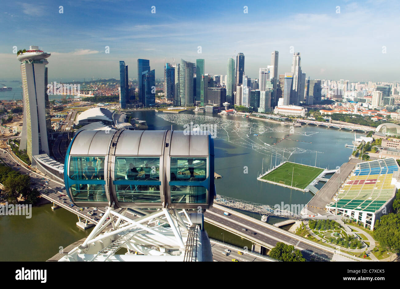 On Top of The Singapore Flyer Stock Photo - Alamy