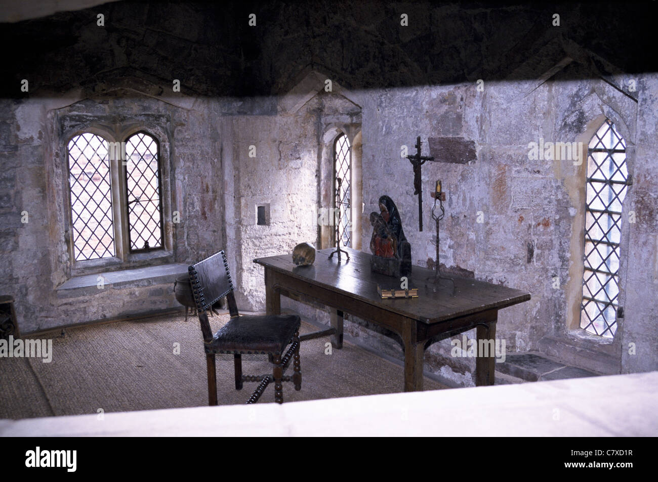 King Edward II's room at Berkeley Castle, Berkeley, Gloucestershire