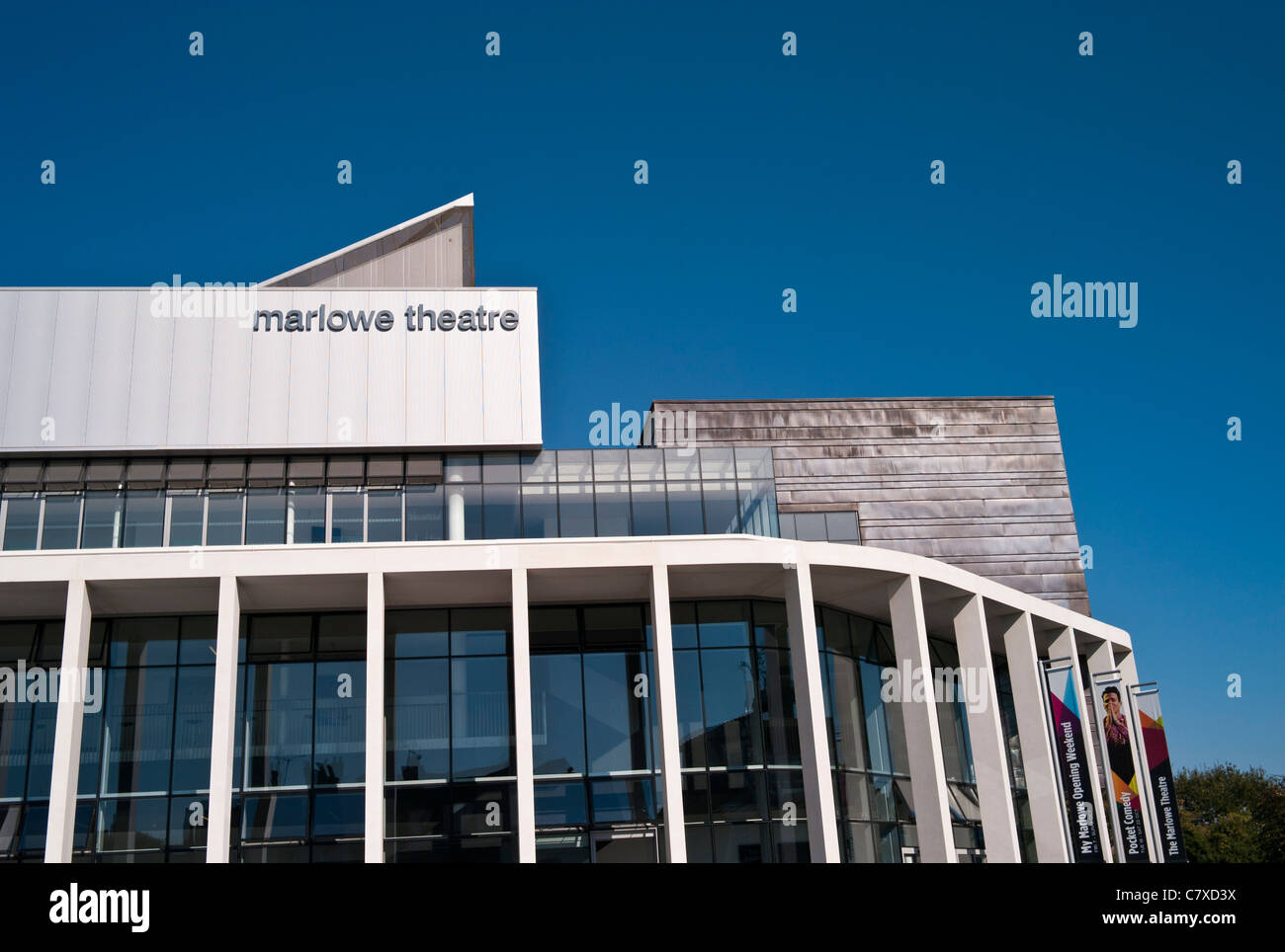 Marlowe Theatre Canterbury Kent UK Stock Photo