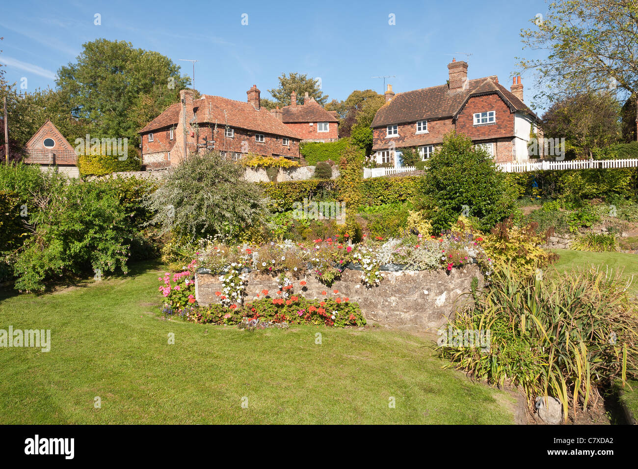 Kentish village of Kemsing, Sevenoaks, Kent Stock Photo Alamy