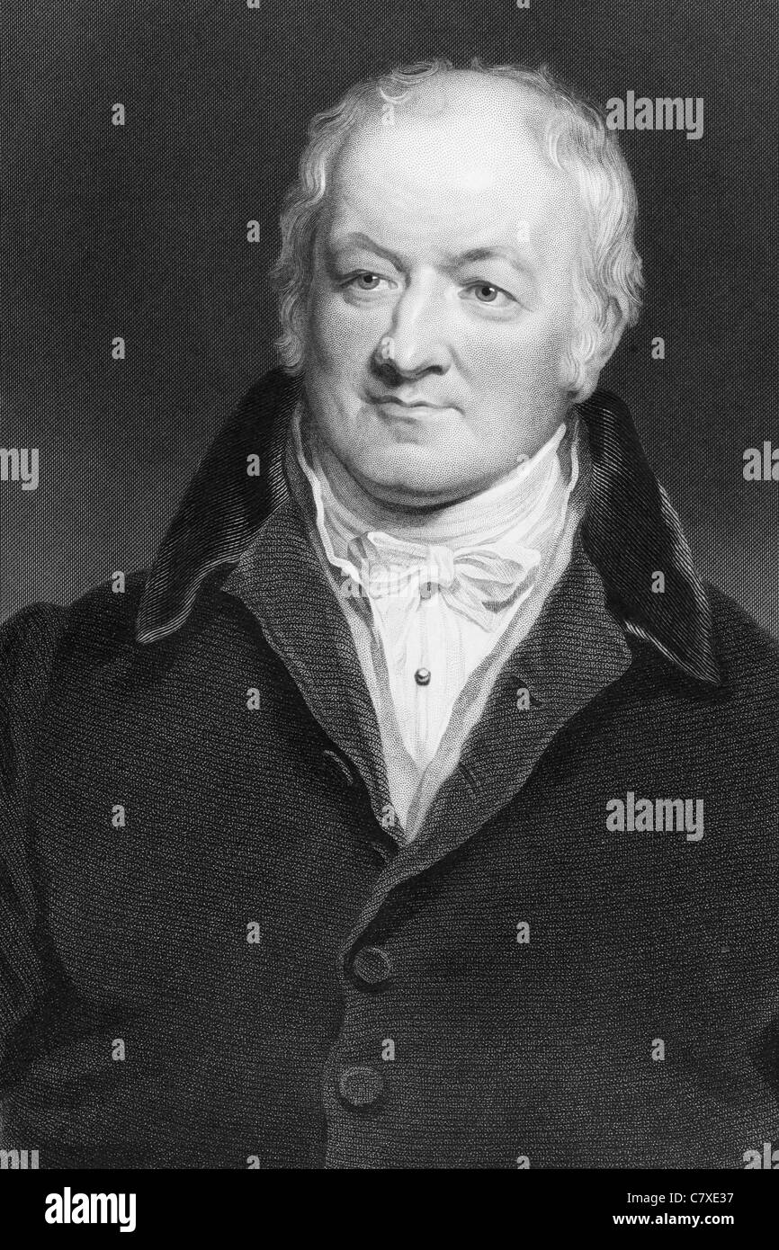 James Scarlett, 1st Baron Abinger (1769-1844) on engraving from 1837. English judge. Stock Photo