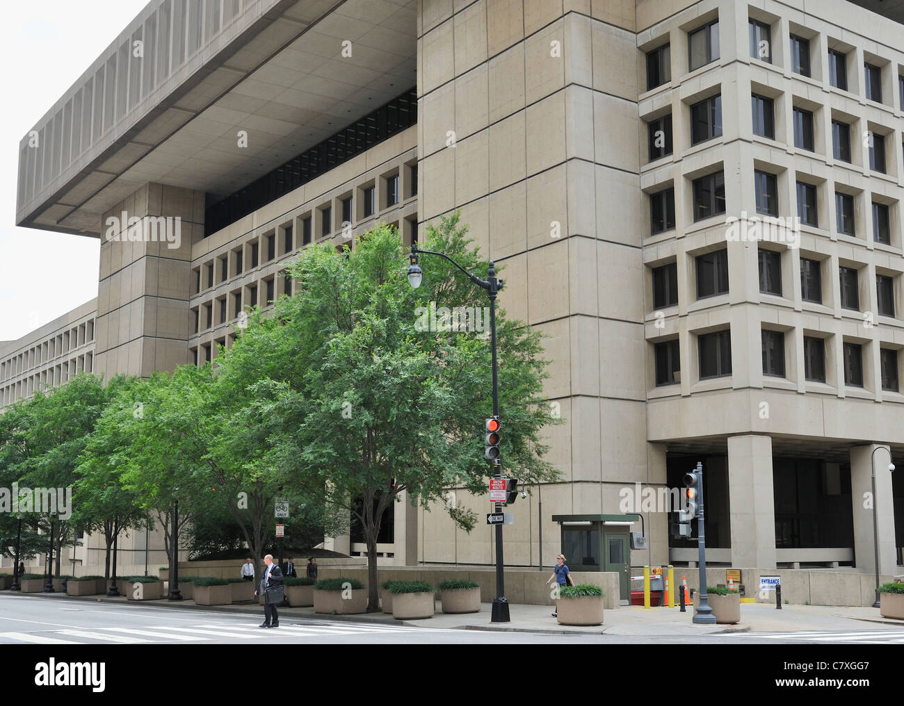 J. Edgar Hoover FBI Building Pennsylvania Avenue NW Washington DC Stock Photo