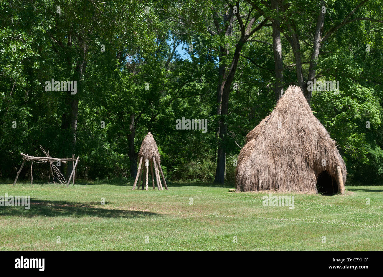 Mississippi, Natchez, Grand Village of the Natchez Indians