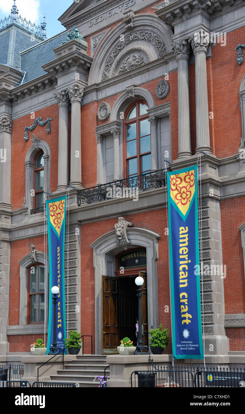 The Renwick Gallery Pennsylvania Avenue Washington DC Stock Photo Alamy