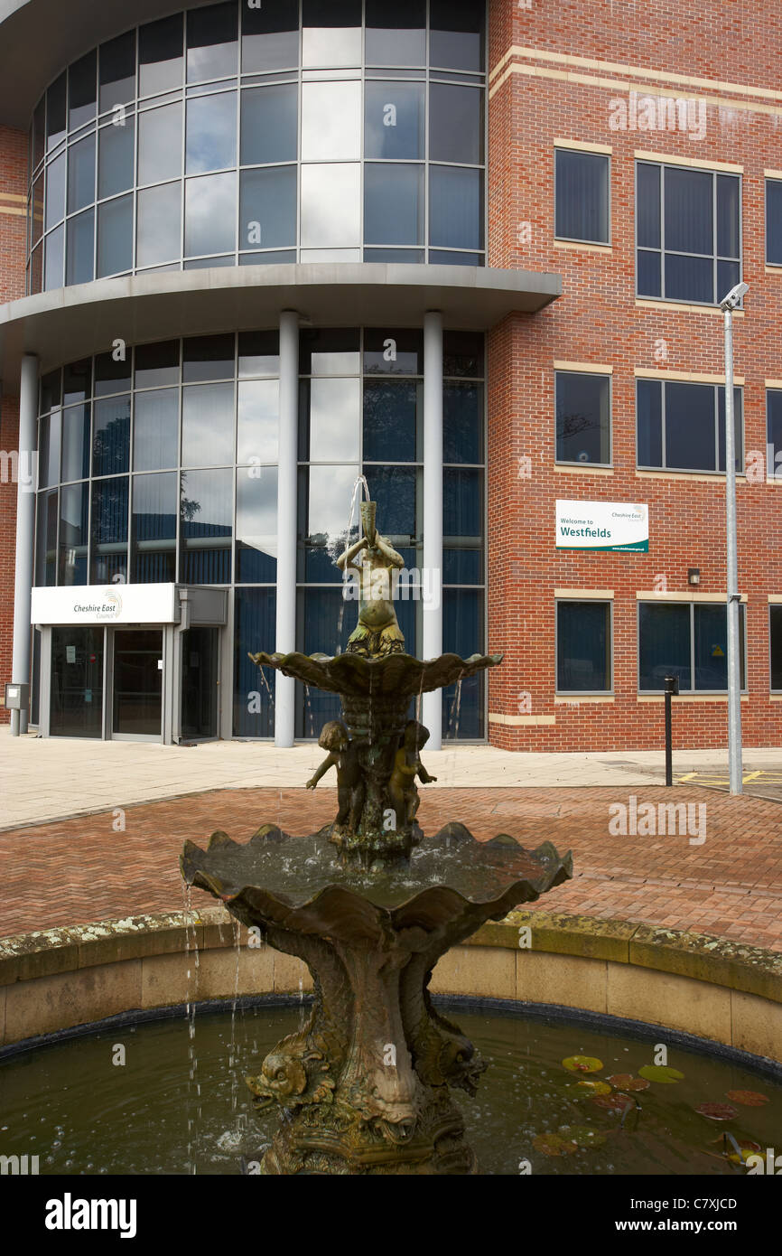 Cheshire East Council headquarters in Sandbach Cheshire UK Stock Photo