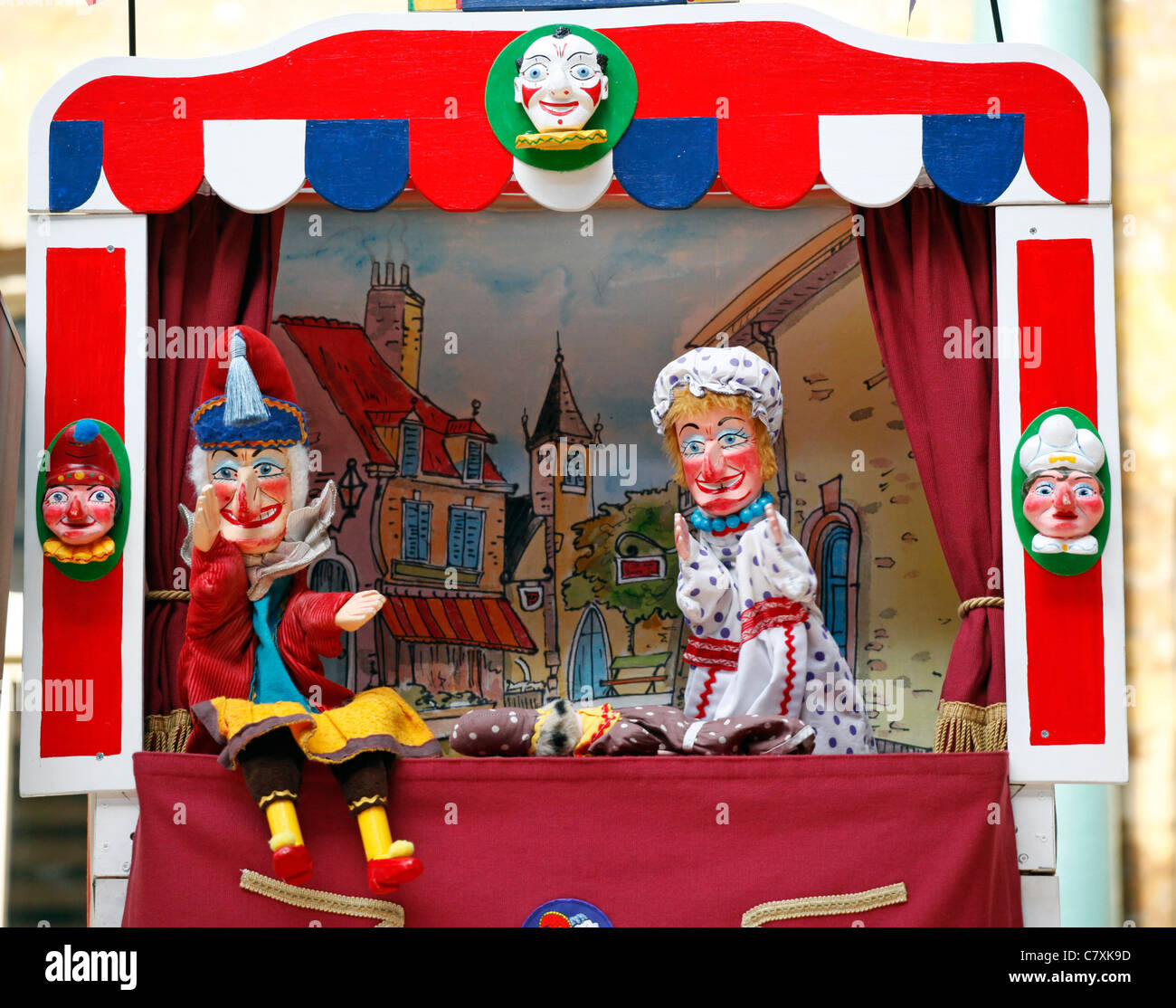 Punch and Judy Show at the Covent Garden Punch & Judy Festival in