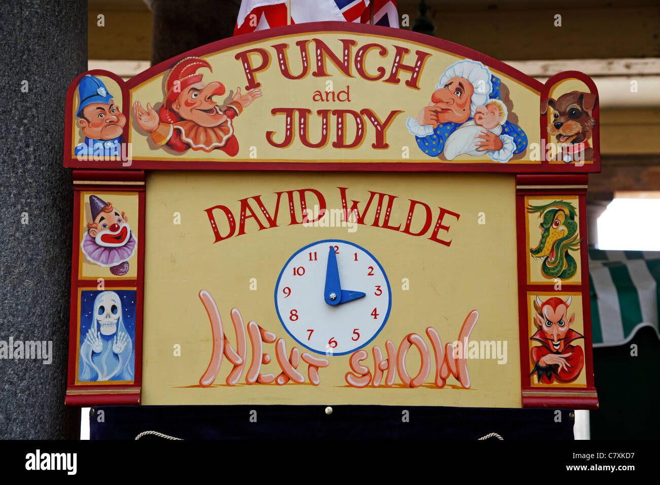 Punch and Judy Show Stock Photo