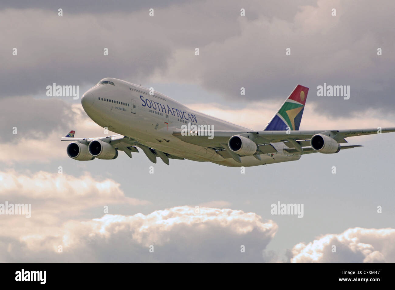 South african airways boeing 747 hi-res stock photography and