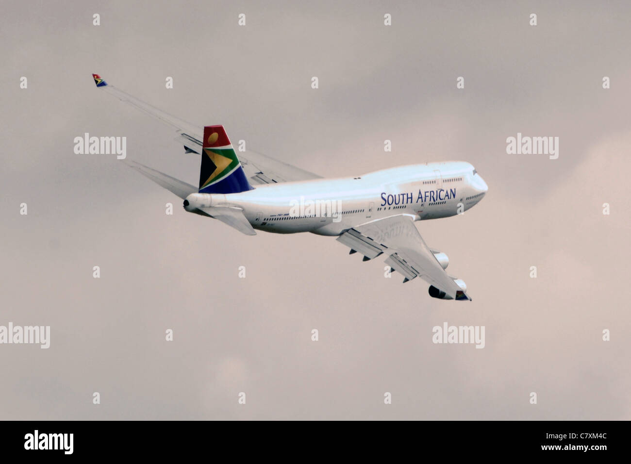 South african airways boeing 747 hi-res stock photography and