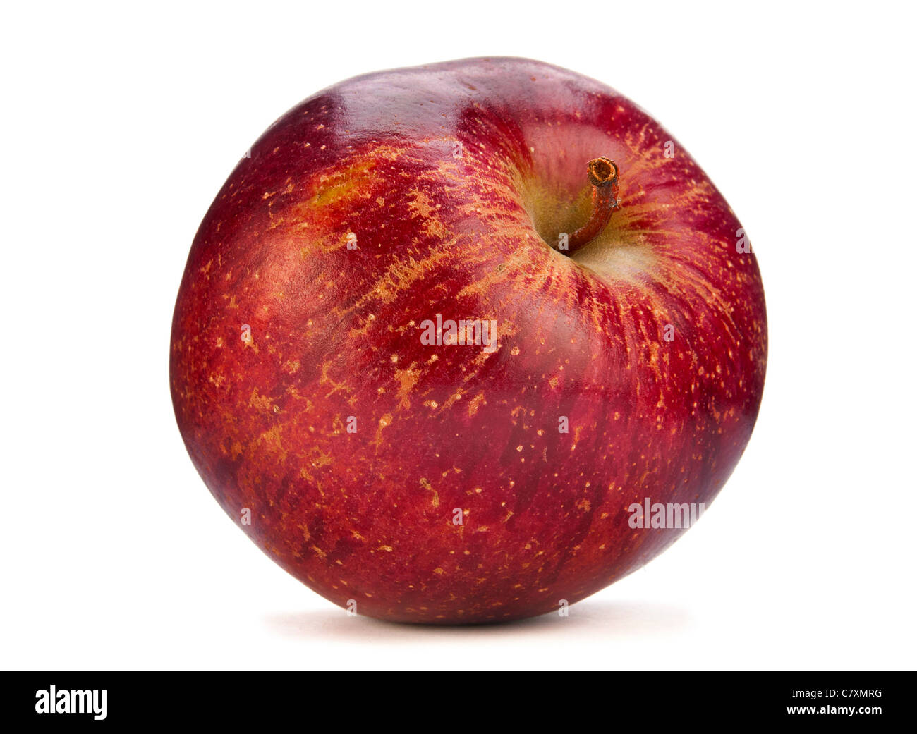 Ripe apple fruit closeup isolated on white background Stock Photo - Alamy